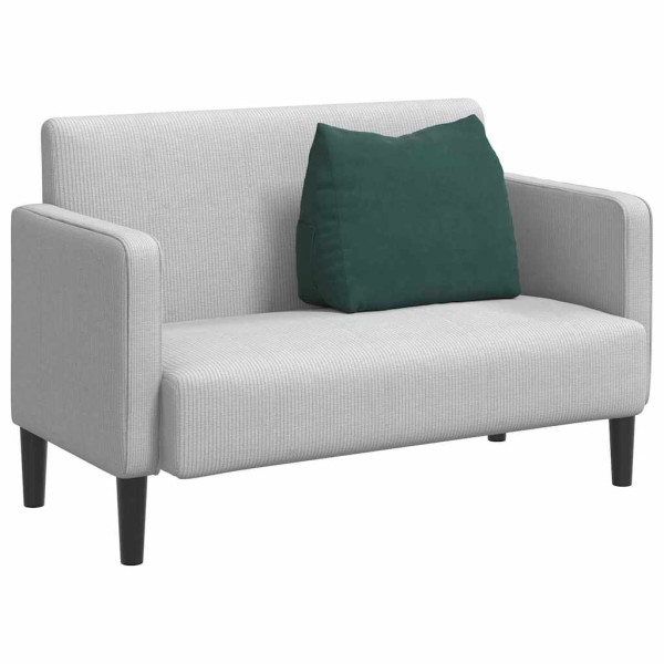 Cojín de Espalda Verde oscuro 60 x 20 x 50 cm Tela de pana M 3