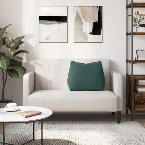 Cojín de Espalda Verde oscuro 60 x 20 x 50 cm Tela de pana M 4