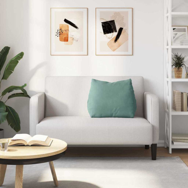 Cojín de Espalda Verde Mar 60 x 20 x 50 cm Tela de pana M 4
