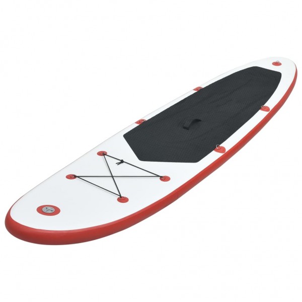Set de tabla inflable de paddle surf SUP rojo y blanco M 2