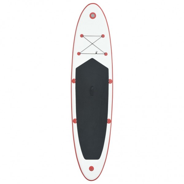 Prancha de paddle SUP insuflável vermelho e branco M 3