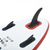 Prancha de paddle SUP insuflável vermelho e branco 5