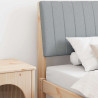 Cabecero tapizado Gris Claro 100 cm Madera de pino macizo 1