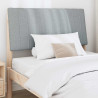 Cabecero tapizado Gris Claro 100 cm Madera de pino macizo 3