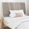 Cabecero tapizado Taupé 100 cm Madera de pino macizo 3