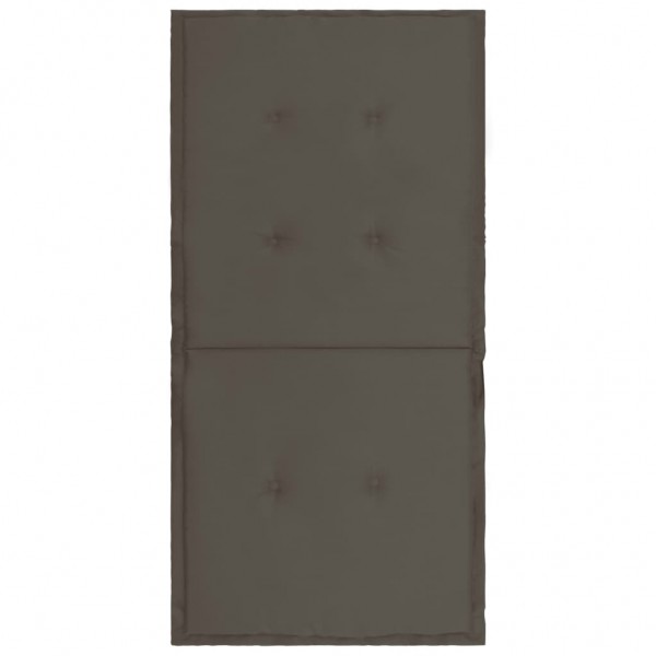 Almofadões lombares p/ cadeiras de jardim 4pcs oxford antracite M 5