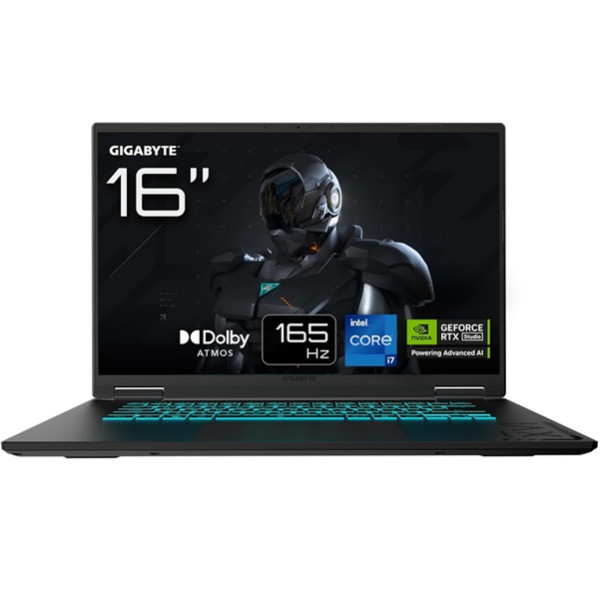 GIGABYTE A16 16" Intel Core i7 16GB RAM 1TB CVHI3ES894SD negro D
