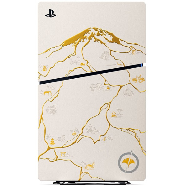 Videoconsola SONY Playstation 5 Slim 1TB versión disco Ghost of Yotei dorado M 3