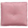Cojín de Espalda Rosa 50 x 45 cm Tela de pana 5