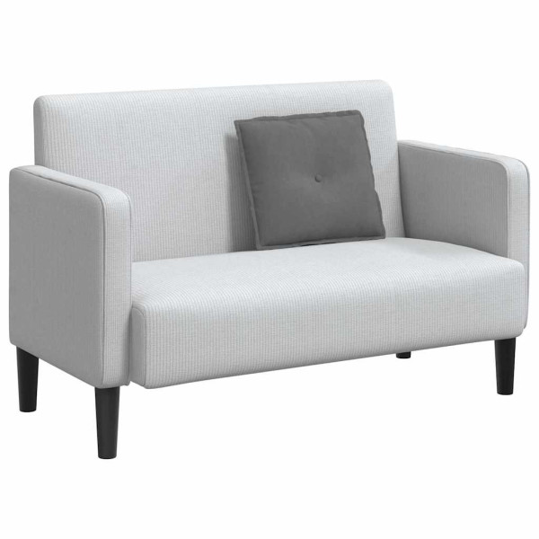 Cojín de Espalda Gris oscuro 50 x 45 cm Tela de microfibra M 3