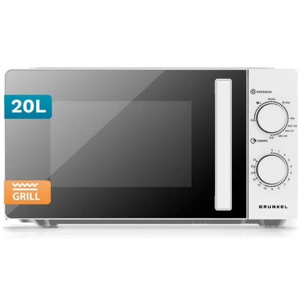Microondas GRUNKEL 20L MWG-20GRILL blanco D