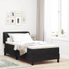 Cama con Somier y Colchón Gris Oscuro 80x200 cm Terciopelo 1