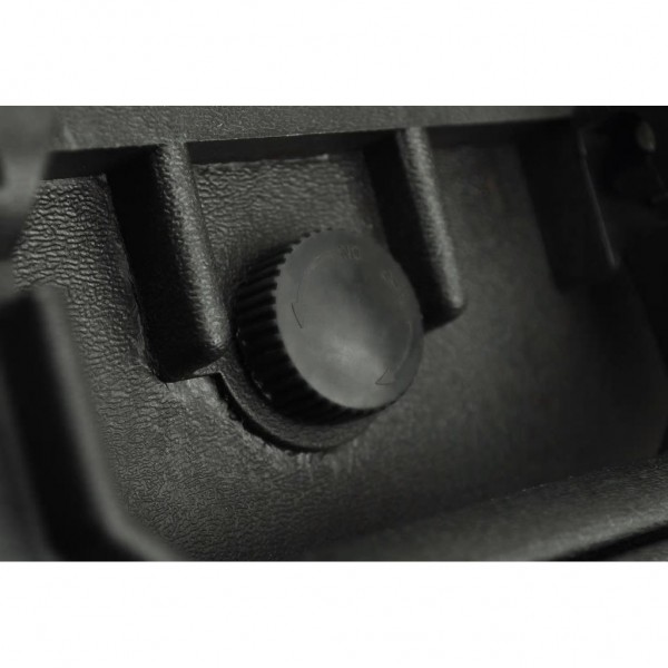 Maleta de plástico rígido 35L. Preta M 4