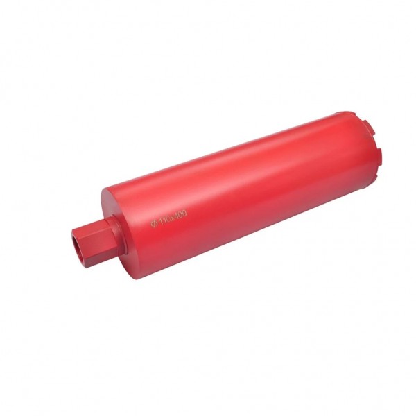 Broca de diamante para perforación en seco / húmedo 110  x 400 mm D