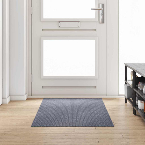 Runner de Alfombra Gris Claro 80 x 200 cm tela D