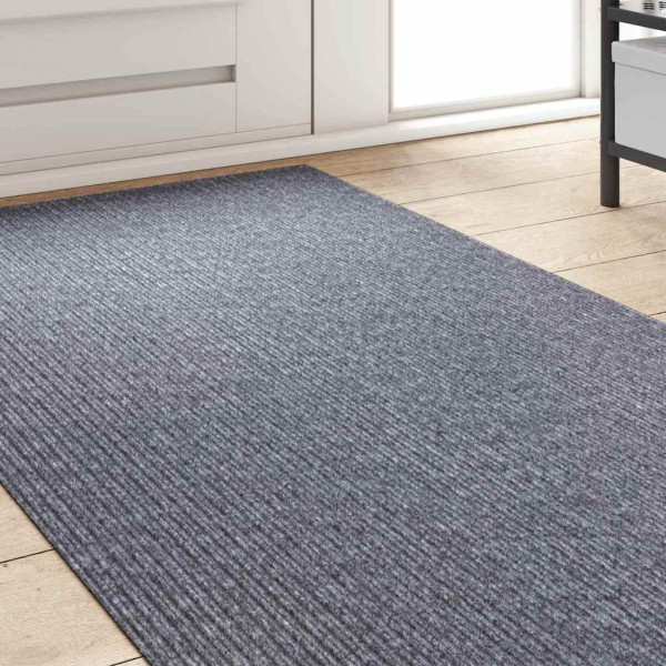 Runner de Alfombra Gris Claro 80 x 500 cm tela M 3