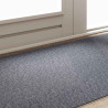 Runner de Alfombra Gris Claro 100 x 200 cm tela 4