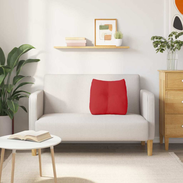 Cojín de Espalda Rojo 45 x 24 x 50 cm tela M 4