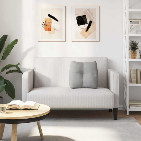 Cojín de Espalda Gris Nube 45 x 24 x 50 cm tela M 4