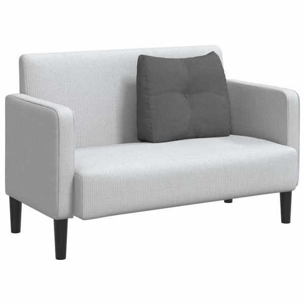 Cojín de Espalda Gris oscuro 60 x 24 x 50 cm tela M 3