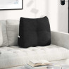 Cojín de Espalda Negro 60 x 24 x 50 cm tela 1