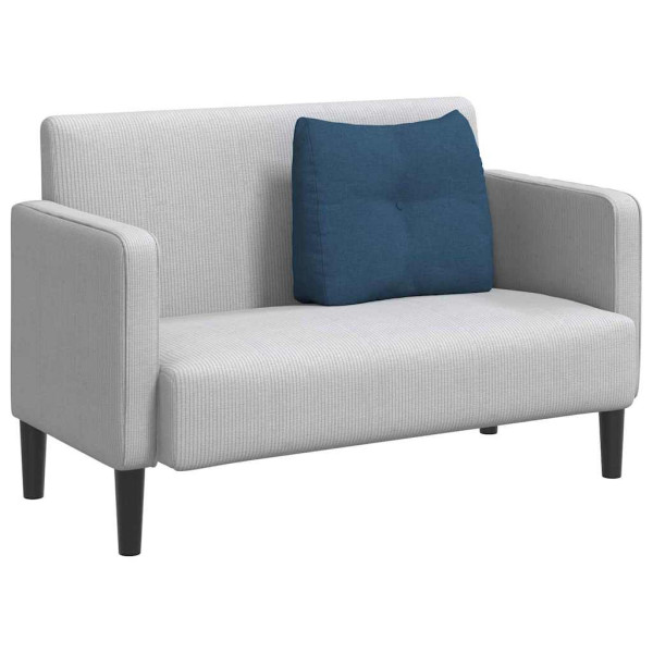 Cojín de Espalda Azul 60 x 24 x 50 cm tela M 3