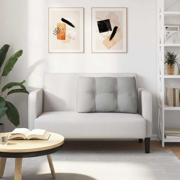 Cojín de Espalda Gris Nube 80 x 24 x 50 cm tela M 4