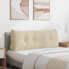 Cojín de Espalda Crema 120 x 24 x 50 cm tela 1