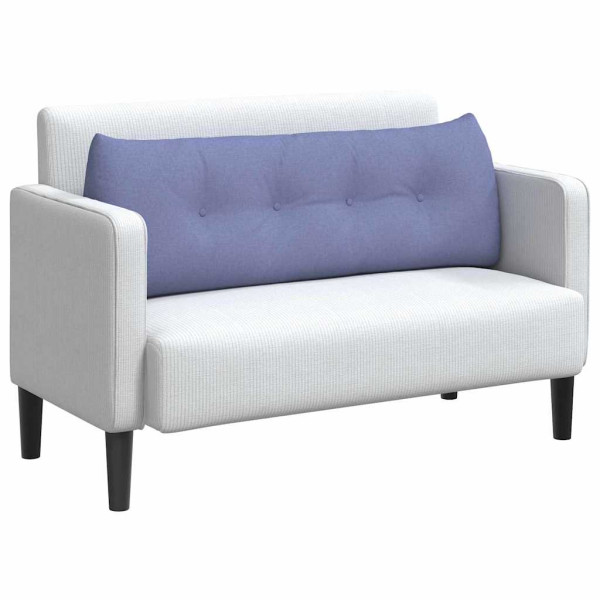 Cojín de Espalda Azul jeans 140 x 24 x 50 cm tela M 3