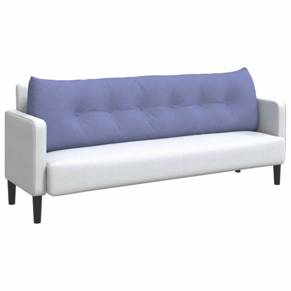Cojín de Espalda Azul jeans 180 x 24 x 50 cm tela M 3