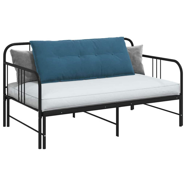 Cojín de Espalda Azul 120 x 50 cm Tela de pana M 3