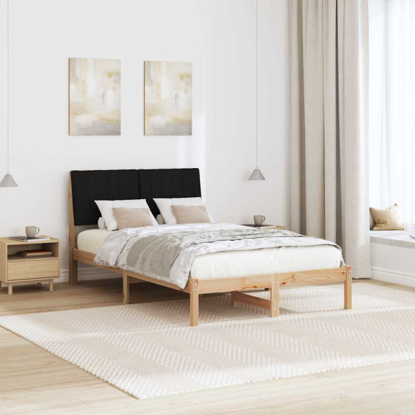 Estructura de cama Marrón 120 x 200 cm Madera de pino macizo M 4