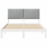 Estructura de cama 135 x 190 cm Madera de pino macizo 5