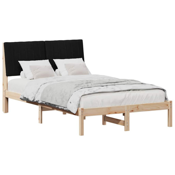 Estructura de cama Marrón 120 x 190 cm Madera de pino macizo M 3