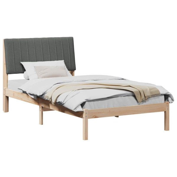 Estructura de cama Marrón 100 x 200 cm Madera de pino macizo M 3