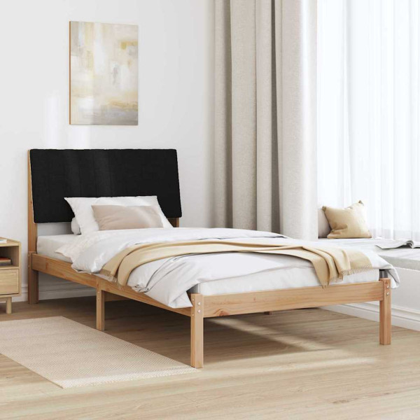Estructura de cama Marrón 100 x 200 cm Madera de pino macizo M 4