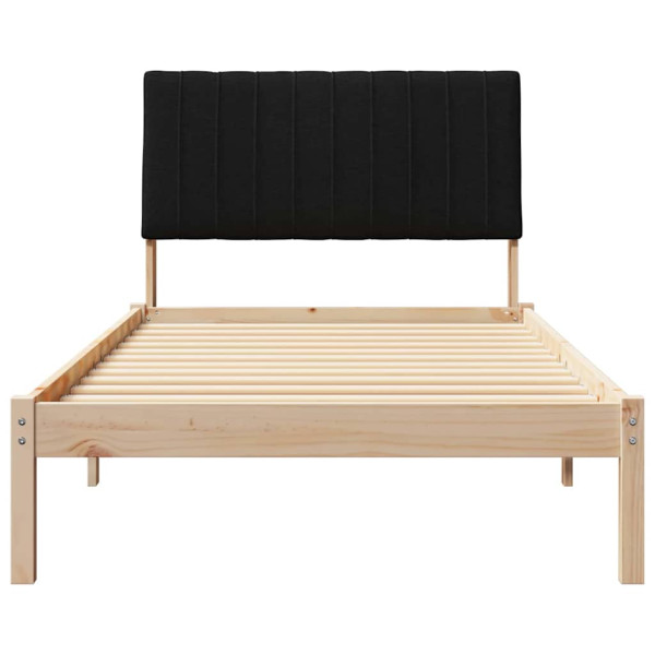 Estructura de cama Marrón 100 x 200 cm Madera de pino macizo M 5