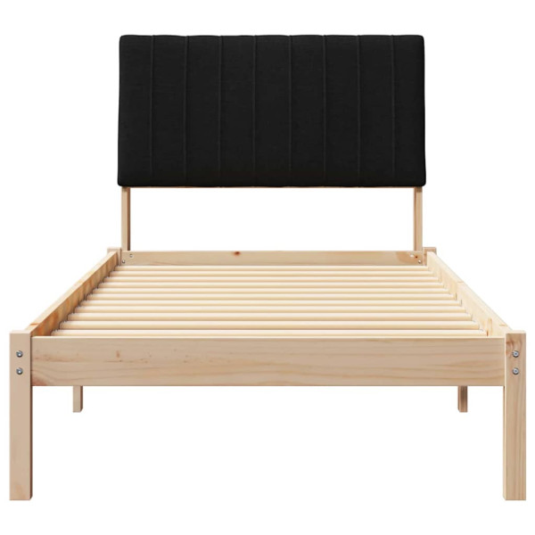 Estructura de cama Marrón 90 x 200 cm Madera de pino macizo M 5
