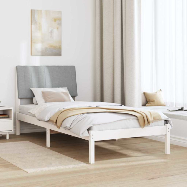 Estructura de cama 90 x 200 cm Madera de pino macizo M 4