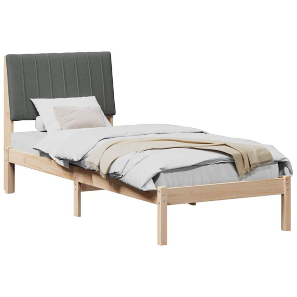 Estructura de cama Marrón 80 x 200 cm Madera de pino macizo M 3