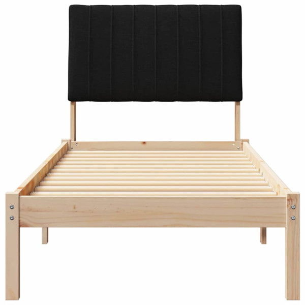 Estructura de cama Marrón 80 x 200 cm Madera de pino macizo M 5