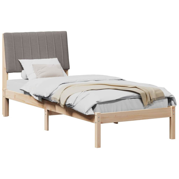 Estructura de cama Marrón 80 x 200 cm Madera de pino macizo M 3