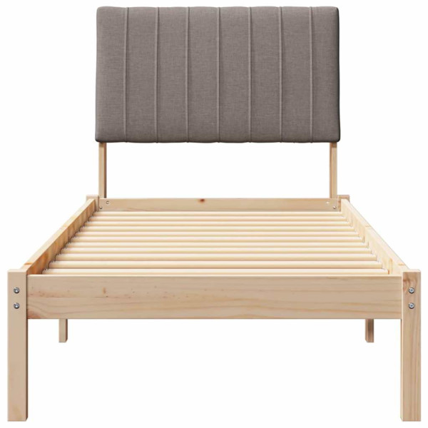 Estructura de cama Marrón 80 x 200 cm Madera de pino macizo M 5