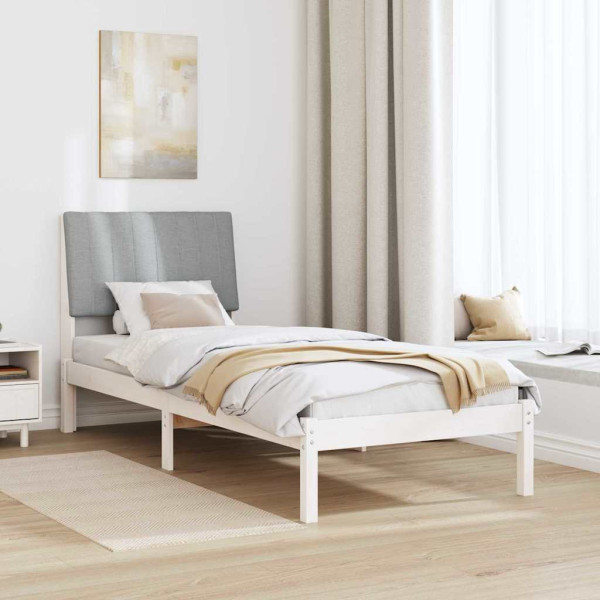 Estructura de cama 75 x 190 cm Madera de pino macizo M 4