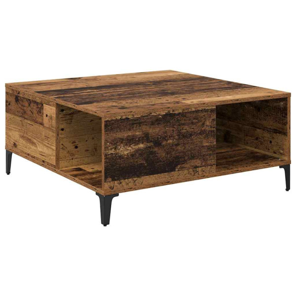 Mesa de Café Madera Vieja 80 x 80 x 36.5 cm M 2