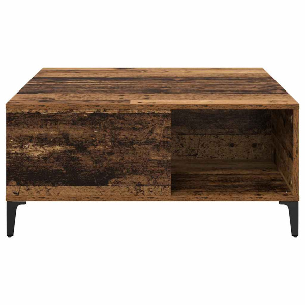 Mesa de Café Madera Vieja 80 x 80 x 36.5 cm M 5
