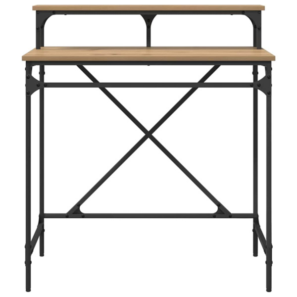 Escritorio Roble artesanal 80 x 50 x 90 cm Madera contrachapada M 5