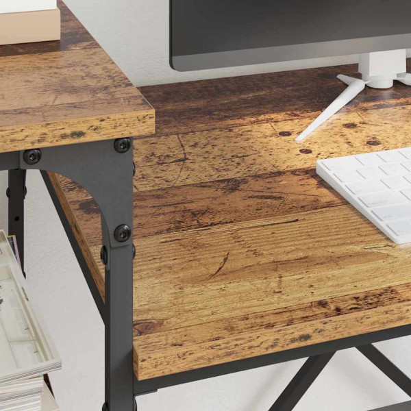 Escritorio Madera Vieja 135 x 50 x 90 cm Madera contrachapada M 4