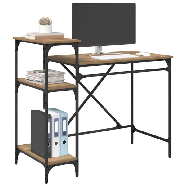 Escritorio Roble artesanal 105 x 50 x 90 cm M 3