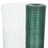 Alambrada galvanizada con revestimiento de PVC verde 10x1 m 4